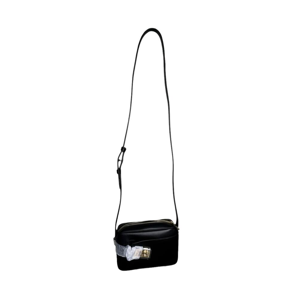 Ferragamo NWT Archive Gancini Camera Crossbody Bag in Black - Picture 4 of 16